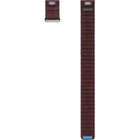 Samsung Original Fabric Armband für Galaxy Watch 4 / 5 / 6 / 7 / FE (20 mm) - Größe S/M - Burgundy