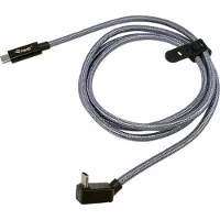 Equip USB 3.2 Gen 2x2 C-auf-C-U-Steckerkabel, 3,0 m, Schwarz, M/M, PD240W, 4K/60 Hz, 20 Gbit/s, 3 m, USB C, USB C, USB4 Gen 2x2, 20 Gbit/s, Silber