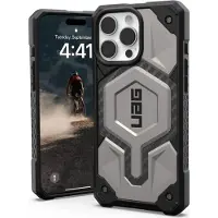 Uag Apple iPhone 16 Pro Max Hülle - Kunststoff - - Backcover/Hard Case - Silber