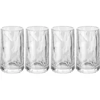 Koziol Schnapsgläser Superglas Club No 07 40 ml Transparent (Set von 4 Stück)
