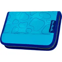 MCNEILL Federmäppchen Pencil Case with Pens Bubble hellblau