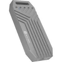 Raidsonic technology IB-1919M-C42, Type-C USB4 Gen 3x2 (40 Gbit/s) zu PCIe NVMe M.2 2280 High-Performance SSD Enclosure, SSD-Gehäuse, M.2, PCI Express, 40 Gbit/s, Hot-Swap, Silber