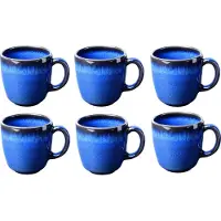 Villeroy & boch Kaffeebecher Lave Bleu 190 ml (6er-Set)