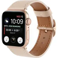 Cover-Discount Apple Watch 44/45/46/49mm - Ersatzband Armband Leder