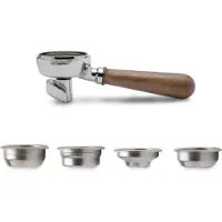 Lelit PLA582W Wood Line Portafilter Double 58 mm