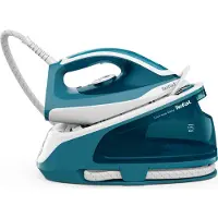Tefal Express Easy Dampfbügelstation SV6131, 2200 W, 230 g/min, 5,8 bar, 1,7 l, 360 g/min, Weiß, Blau