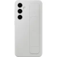 Samsung Original Galaxy S24 FE Hülle - Silikon - Backcover/Hard Case - Grau