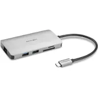 Kensington UH1400P Mobile USB-C 8-in-1 Dockingstation, iPadOS, 155 mm, 30 mm, 125 mm, 162 g, 10 Stück(e)