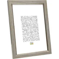Deknudt S46AD1, MDF-Platten, Kunststoff, Silber, Einzelbilderrahmen, 10 x 15 cm, Rechteckig, 123 mm