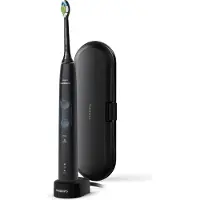 Philips 4500 series ProtectiveClean 4500 HX6830/53 Elektrische Schallzahnbürste, Erwachsener, Schallzahnbürste, Tägliche Pflege, 62000 Bewegungen pro Minute, Schwarz, Grau, 2 min