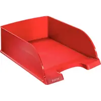 Leitz 52330025, Kunststoff, Rot, A4, Briefumschlag, Brief, Hinweis, Papier, 255 x 357 x 103 mm, 380 g