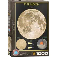 Eurographics Puzzle 1000 Teile The Moon Kartonpuzzle