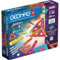 Geomag Baukasten 35 Teile, Glitter Panels