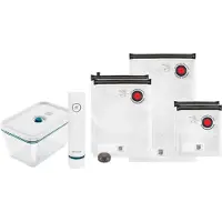 Zwilling 36815-019-0, Blau, Vakuum-Dichtung, Tasten, 110 - 240 V, 1,59 kg, Glas