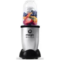 NutriBullet Magic Bullet, Tischplatten-Mixer, 0,5 l, 200 W, Silber
