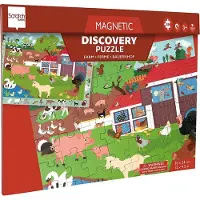 Scratch Magnetpuzzle Bauernhof gross
