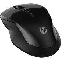 HP 250 Dual-Maus, Beidhändig, Bluetooth + USB Type-A, 1600 DPI, Schwarz