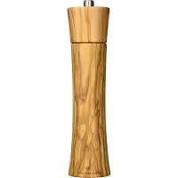 Zassenhaus Frankfurt Salzmühle, Olivenholz, Gewürzmühle mit edelm Olivenholz, Höhe: 24 cm