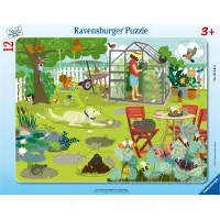 Ravensburger RaPu 12T Konturenschnitt Unser Garten 3+