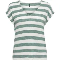 ONLY V-Shirt "ONLLIRA LIFE S/S V-NECK TOP JRS NOOS"