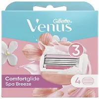 Gillette Venus ComfortGlide Spa Breeze Feminine Rasierer x4