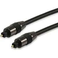 Equip 147923, TOSLINK, Männlich, TOSLINK, Männlich, 5 m, Schwarz
