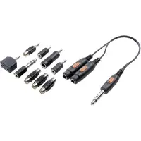 Speaka Professional Klinke/Cinch Adapter-Set
