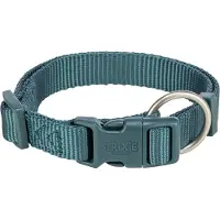 Trixie Halsband Hond Premium Petrol Blauw - 40-65X2,5 Cm