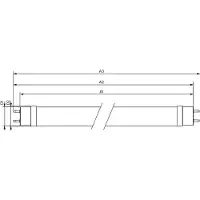 Philips MAS LEDtube VLE 1200mm UE 14W 840 T8 LED-Röhrenlampe G13 T8 4000K B mattiert