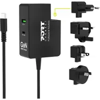 Port Designs PORT Connect Netzteil – USB, 24-poliger USB-C-Anschluss – 100 Watt