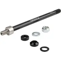 Tecora e Steckachsen-Fahrradanhänger M12 x P1,5 Länge 153165 mm