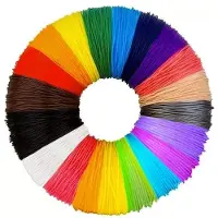 Kruzzel PLA Nachfüllset für 3D-Stift 20 x 20 m Farbe 19876