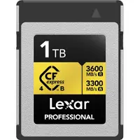 Lexar Cfexpress Pro Type B Gold 4.0 Series 1tb Speicherkarte