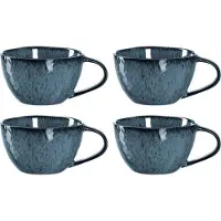 Leonardo Kaffeetasse Matera Blue 290ml (4-teilig)