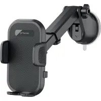 Proove - Longway Plaid Suction Type Car Mount, Schwarz