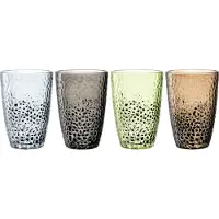 Leonardo Longdrinkglas Matera Multi 340ml (Set von 4 Stück)