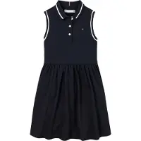 Tommy Hilfiger Kleid für den Alltag KG0KG08486 Dunkelblau Regular Fit