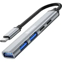 Sandberg USB-C auf 3xUSB-A+2xUSB-C SAVER, 336-50