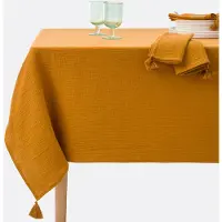 La redoute interieurs Tischdecke Kumla, Baumwollmusselin 150 x 150 cm