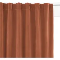 La redoute interieurs Vorhang Velvet, Verdeckte Schlaufen, Samt 180 x 135 cm