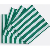 La redoute interieurs 4er-pack Stoffservietten Marles, Vorgewaschene Baumwolle