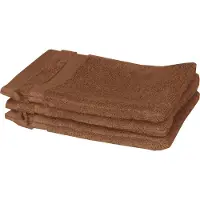 Schöner Wohnen Waschhandschuh "Cuddly", (Set, 3 St., 3 Waschhandschuhe 16x21cm), schnell trocknende Airtouch-Qualität