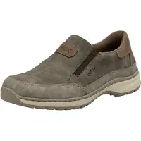 Rieker Herren Sneaker bequem mit loser Einlage und Gummizug 03365, Größe:41 EU, Farbe:Mehrfarbig