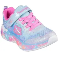 SKECHERS Eternal Heart Lights Sneaker Blau