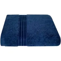Dyckhoff Handtuch "Siena", blau (tintenblau), B:50cm L:100cm, Frottier, Obermaterial: 100% Baumwolle, Handtücher, Handtuch, mit Bordüre
