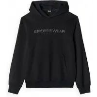4F Hoodie in Schwarz - L
