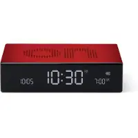 Lexon LR152R Digitalwecker Flip Premium Rot