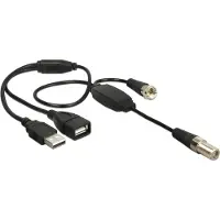 DeLOCK DAB+ Verstärkung mit F-Stecker