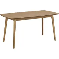 Actona Nagano, Rechteckige Form, Fester Tisch, Eiche, Haus, 4 Bein(e), Eiche
