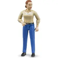BRUDER 60408, 3 Jahr(e), Beige, Blau, Kunststoff